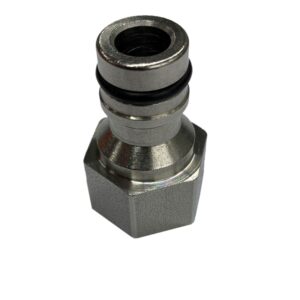 Wasserhahnanschluss G 1/2"i (Innengewinde), Edelstahl